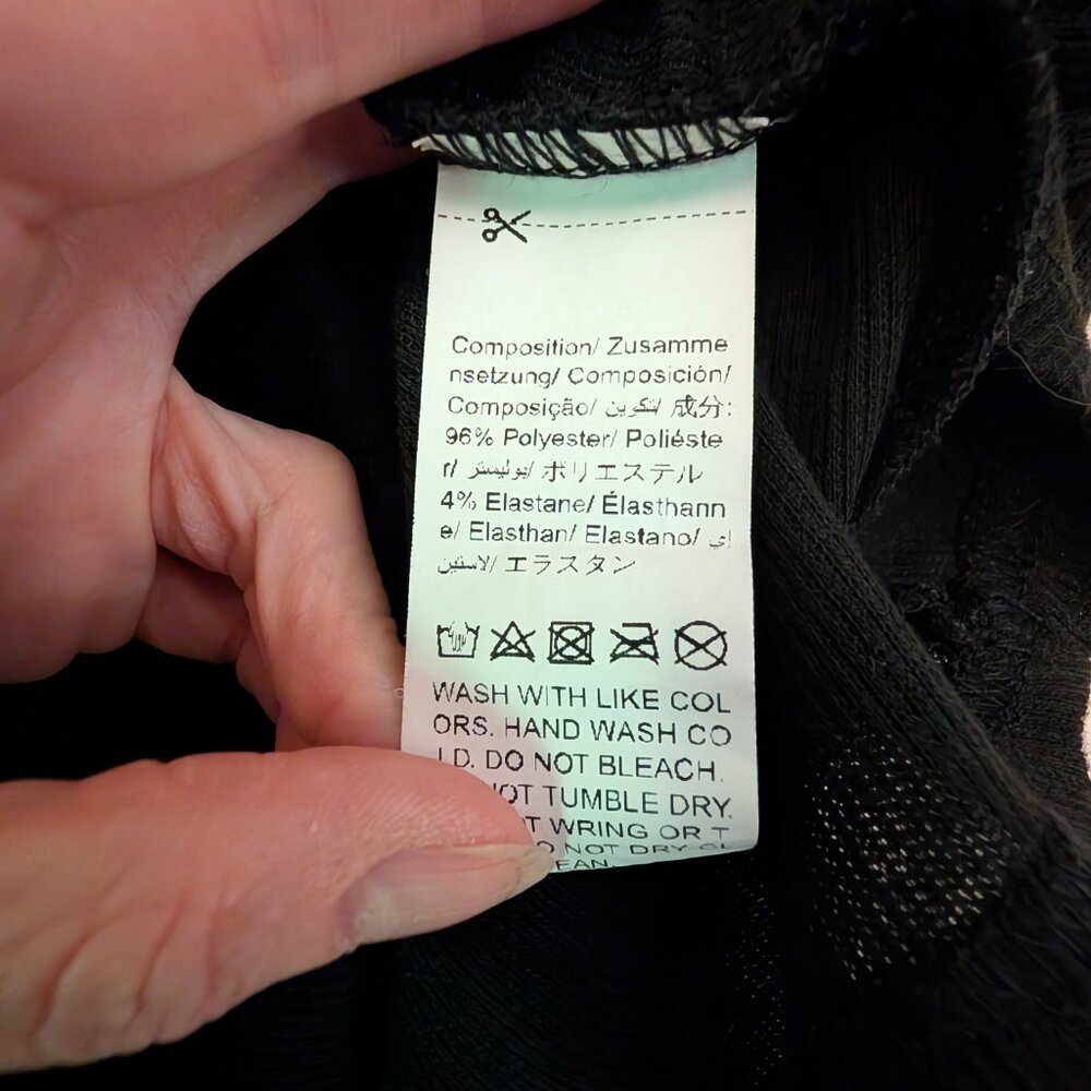 Shein Black Tank Top, Size Small - Picture 6 of 9